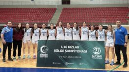 BÜYÜKŞEHİR U 16 KIZLAR TAKIMI BÖLGE ŞAMPİYONU