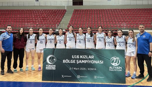 BÜYÜKŞEHİR U 16 KIZLAR TAKIMI BÖLGE ŞAMPİYONU