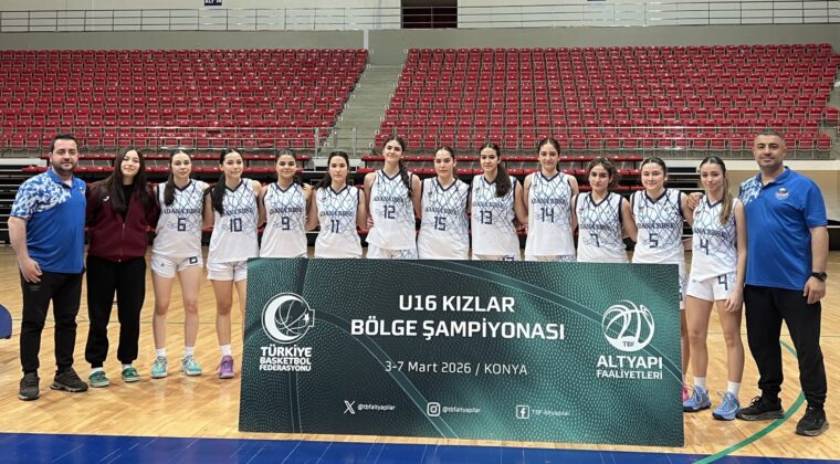 BÜYÜKŞEHİR U 16 KIZLAR TAKIMI BÖLGE ŞAMPİYONU