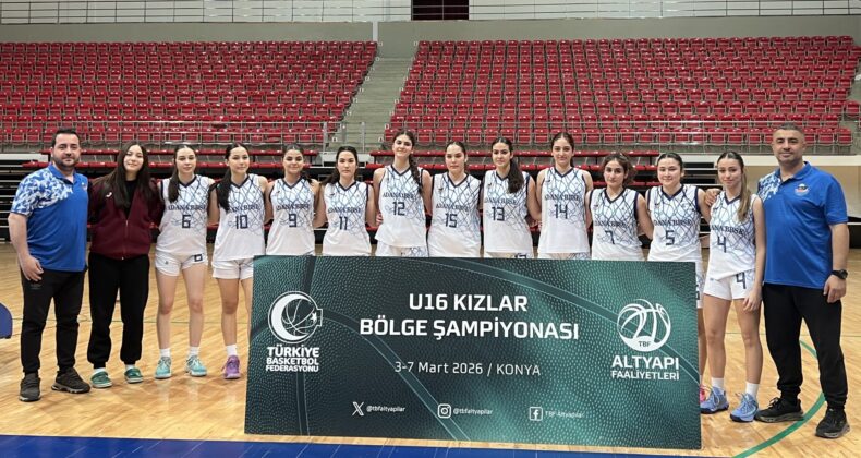 BÜYÜKŞEHİR U 16 KIZLAR TAKIMI BÖLGE ŞAMPİYONU