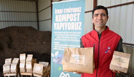 BÜYÜKŞEHİR’DEN ORGANİK ATIKLARA DOĞA DOSTU DÖNÜŞÜM