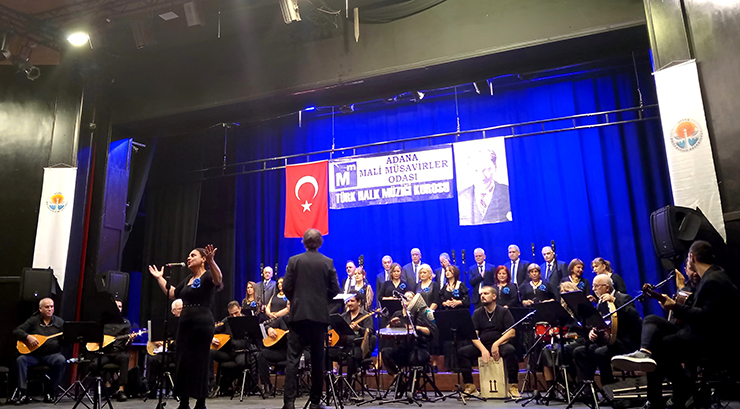 MALİ MÜŞAVİRLERDEN TÜRKÜ DOLU GECE…