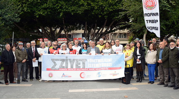 “SAĞLIK HAKTIR, SATILAMAZ!”