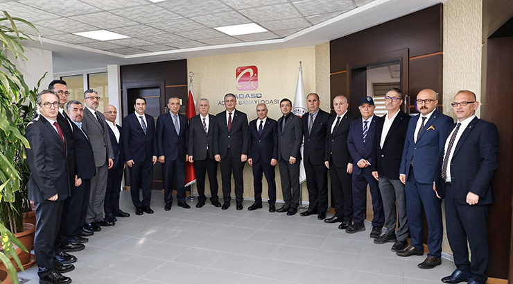 VALİ YAVUZ’DAN ADASO’YA ZİYARET