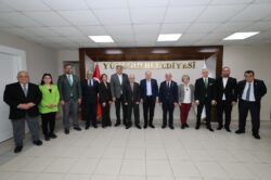 ÇGC’NİN YENİ YÖNETİMİNDEN YÜREĞİR BELEDİYESİ’NE ZİYARET