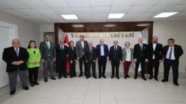 ÇGC’NİN YENİ YÖNETİMİNDEN YÜREĞİR BELEDİYESİ’NE ZİYARET