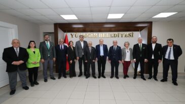 ÇGC’NİN YENİ YÖNETİMİNDEN YÜREĞİR BELEDİYESİ’NE ZİYARET