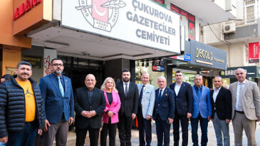 CHP ADANA İL YÖNETİMİNDEN ÇGC’YE HAYIRLI OLSUN ZİYARETİ