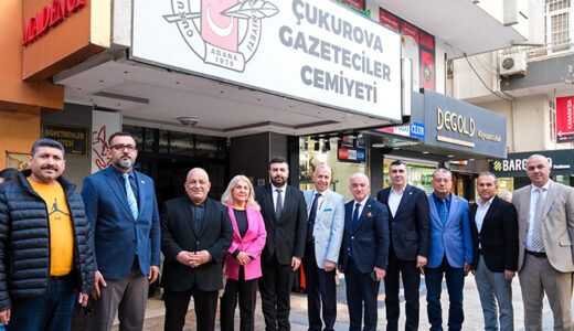 CHP ADANA İL YÖNETİMİNDEN ÇGC’YE HAYIRLI OLSUN ZİYARETİ