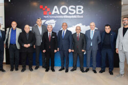 ÇGC YÖNETİM KURULU, AOSB’Yİ ZİYARET ETTİ
