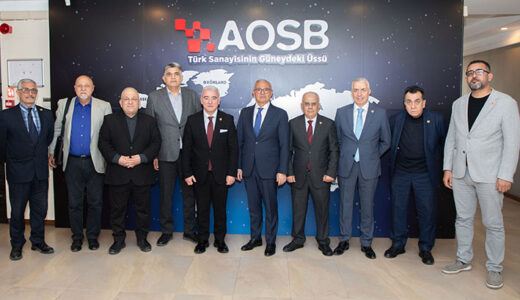 ÇGC YÖNETİM KURULU, AOSB’Yİ ZİYARET ETTİ