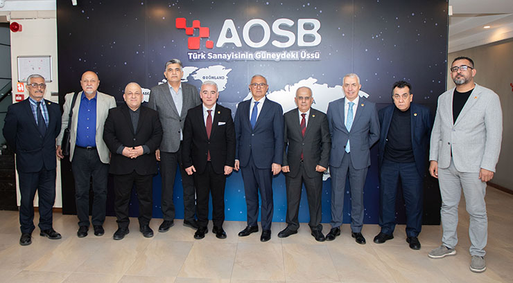 ÇGC YÖNETİM KURULU, AOSB’Yİ ZİYARET ETTİ
