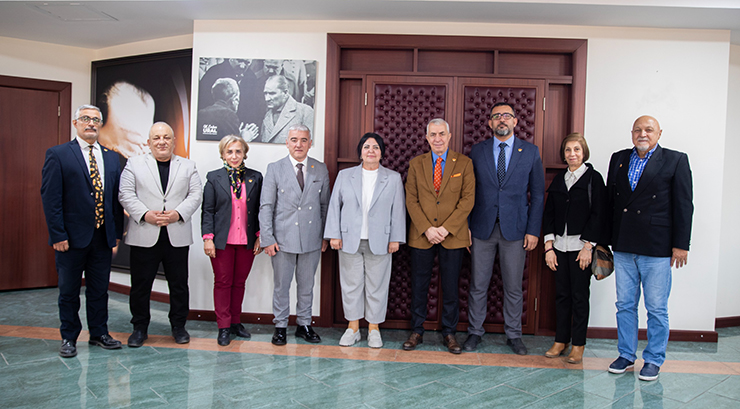 ÇGC YÖNETİMİ, HASİBE AKKAN’I ZİYARET ETTİ