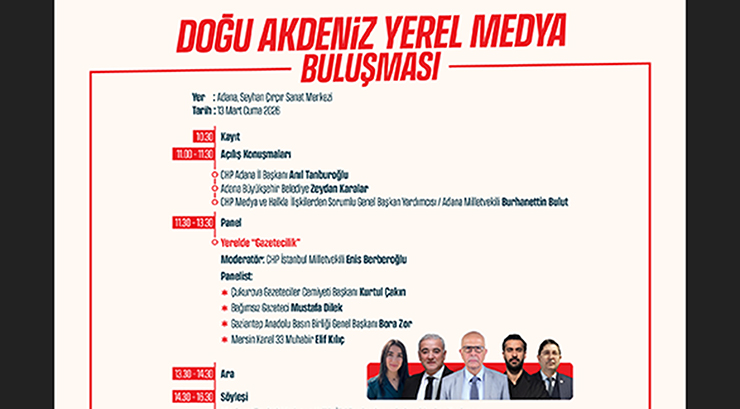 YEREL BASIN DÜNYASI ADANA’DA BULUŞUYOR