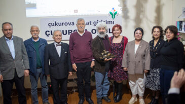 ÇUKUROVA ÖDÜLÜ NESİN VAKFINA TÖRENLE VERİLDİ