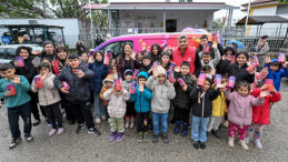 MERSİN BÜYÜKŞEHİR’DEN 13 İLÇEDE 60 BİN ÇOCUĞA BAYRAM HEDİYESİ