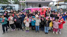 MERSİN BÜYÜKŞEHİR’DEN 13 İLÇEDE 60 BİN ÇOCUĞA BAYRAM HEDİYESİ