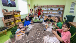 MERSİN BÜYÜKŞEHİR’DEN ÇOCUKLARA DOĞAYLA İÇ İÇE ATÖLYE…