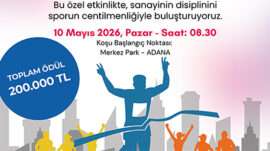 SANAYİ GENÇLİK KOŞUSU 10 MAYIS’TA…