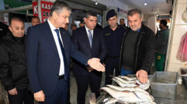 VALİ MUSTAFA YAVUZ KARATAŞ İLÇESİNİ ZİYARET ETTİ