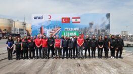 TÜRK KIZILAY’DAN LÜBNAN’A UMUT TAŞIYAN YARDIM SEFERBERLİĞİ