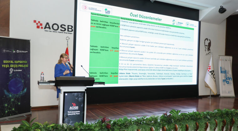 AOSB, SANAYİCİLERİ YEŞİL GEÇİŞ FİNANSMANIYLA BULUŞTURDU