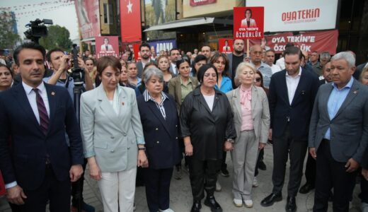 BAŞKAN OYA TEKİN İÇİN DAYANIŞMA SÜRÜYOR