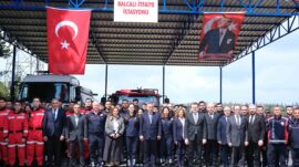 BÜYÜKŞEHİR’DEN ÇÜ’YE İTFAİYE İSTASYONU