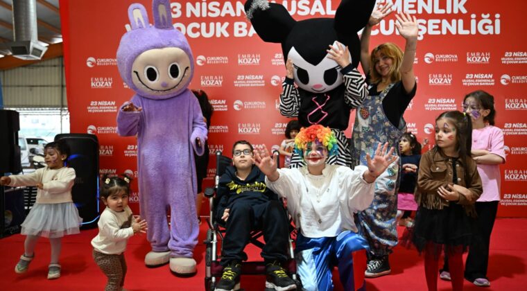 ÇUKUROVA’DA 23 NİSAN COŞKUSU