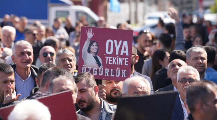 SEYHAN’DA OYA TEKİN’E DESTEK ÇAĞRISI BÜYÜYOR