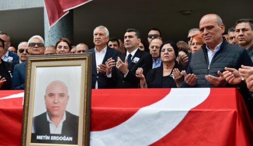 METİN ERDOĞAN SON YOLCULUĞUNA UĞURLANDI