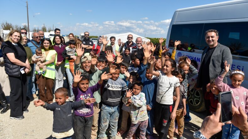 SEYHAN’DA ÇOCUKLARA DESTEK, AİLELERE UMUT