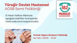 AOSB SEMT POLİKLİNİĞİ YENİ BRANŞLARLA HİZMETTE