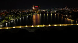 TAŞKÖPRÜ’DE AYDINLATMA ÇALIŞMALARININ İLK ETABI TAMAMLANDI