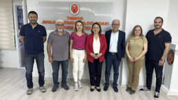 MÜZEYYEN ŞEVKİN, MESLEK ODALARINI TEK TEK GEZİYOR