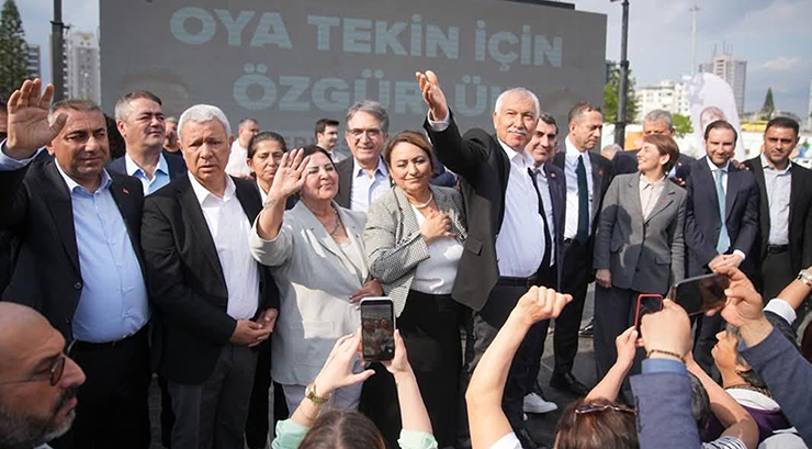 BAŞKAN OYA TEKİN İÇİN DEV BULUŞMA…