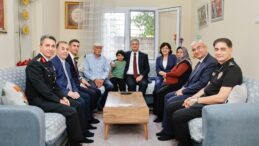 VALİMİZ SAYIN MUSTAFA YAVUZ ŞEHİT AİLELERİNE BAYRAM ZİYARETİNDE BULUNDU