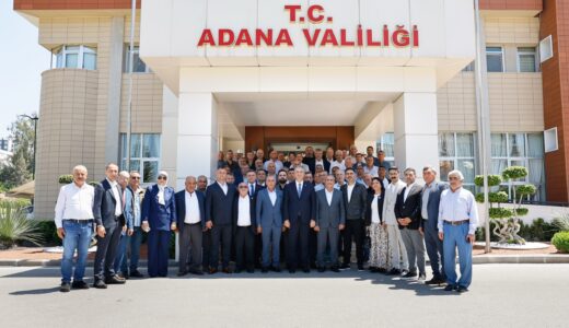 VALİ MUSTAFA YAVUZ MUHTARLARLA BİR ARAYA GELDİ