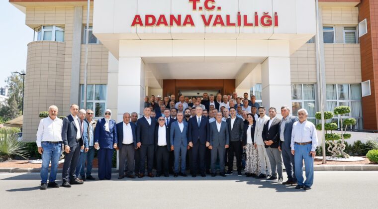 VALİ MUSTAFA YAVUZ MUHTARLARLA BİR ARAYA GELDİ