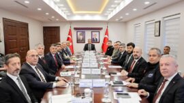 ORMAN YANGINLARINA KARŞI ALINACAK ÖNLEMLER VALİ MUSTAFA YAVUZ’UN BAŞKANLIĞINDA DEĞERLENDİRİLDİ