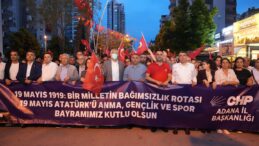 ÇUKUROVA’DA 19 MAYIS COŞKUSU MEYDANLARA SIĞMADI