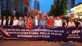ÇUKUROVA’DA 19 MAYIS COŞKUSU MEYDANLARA SIĞMADI