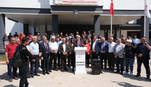 ANIL TANBUROĞLU: “KARATAŞ DEVLET HASTANESİ HALKINDIR, SATILAMAZ”