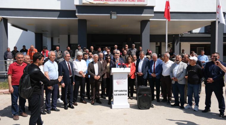ANIL TANBUROĞLU: “KARATAŞ DEVLET HASTANESİ HALKINDIR, SATILAMAZ”