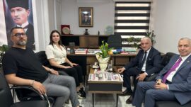 MİMARLAR ODASI ADANA ŞUBE BAŞKANI CANAN AKSU ÇGC’Yİ ZİYARET ETTİ