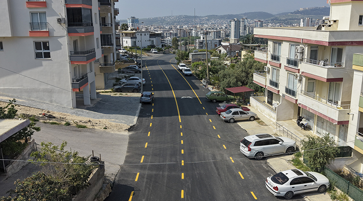 MERSİN BÜYÜKŞEHİR İLE SİLİFKE’DE YOLLAR YENİLENDİ