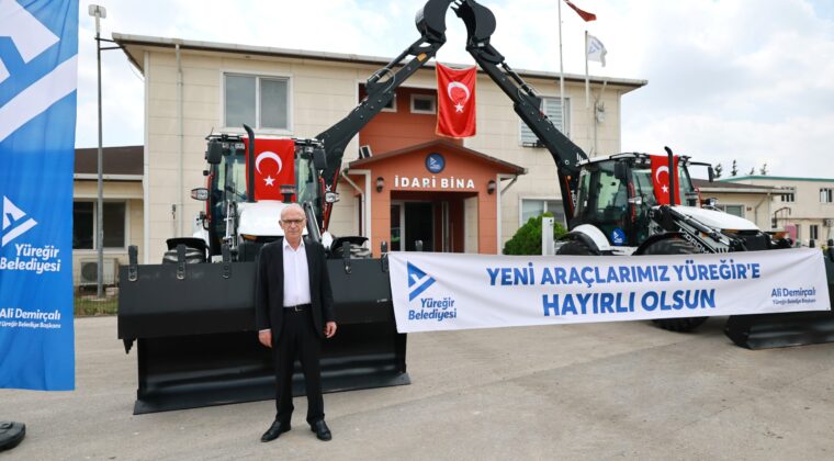 YÜREĞİR BELEDİYESİ ARAÇ FİLOSUNU GÜÇLENDİRMEYE DEVAM EDİYOR