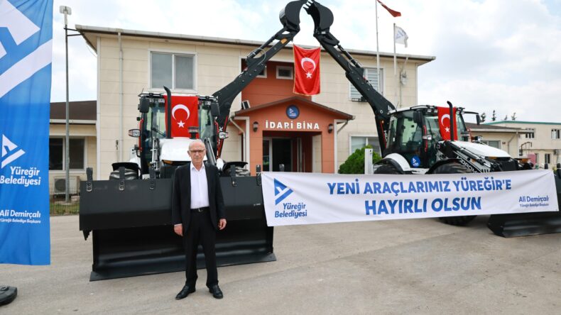 YÜREĞİR BELEDİYESİ ARAÇ FİLOSUNU GÜÇLENDİRMEYE DEVAM EDİYOR