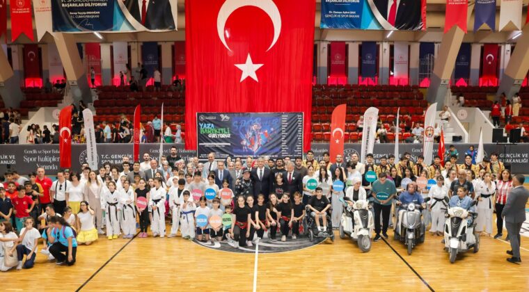 VALİ MUSTAFA YAVUZ GENÇLİK VE SPOR BAKANLIĞI SPOR OKULLARI VE ENGELSİZ SPOR OKULLARI AÇILIŞ PROGRAMINA KATILDI