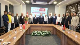ADANA VALİSİ YAVUZ’DAN DAİMFED’E HAYIRLI OLSUN ZİYARETİ